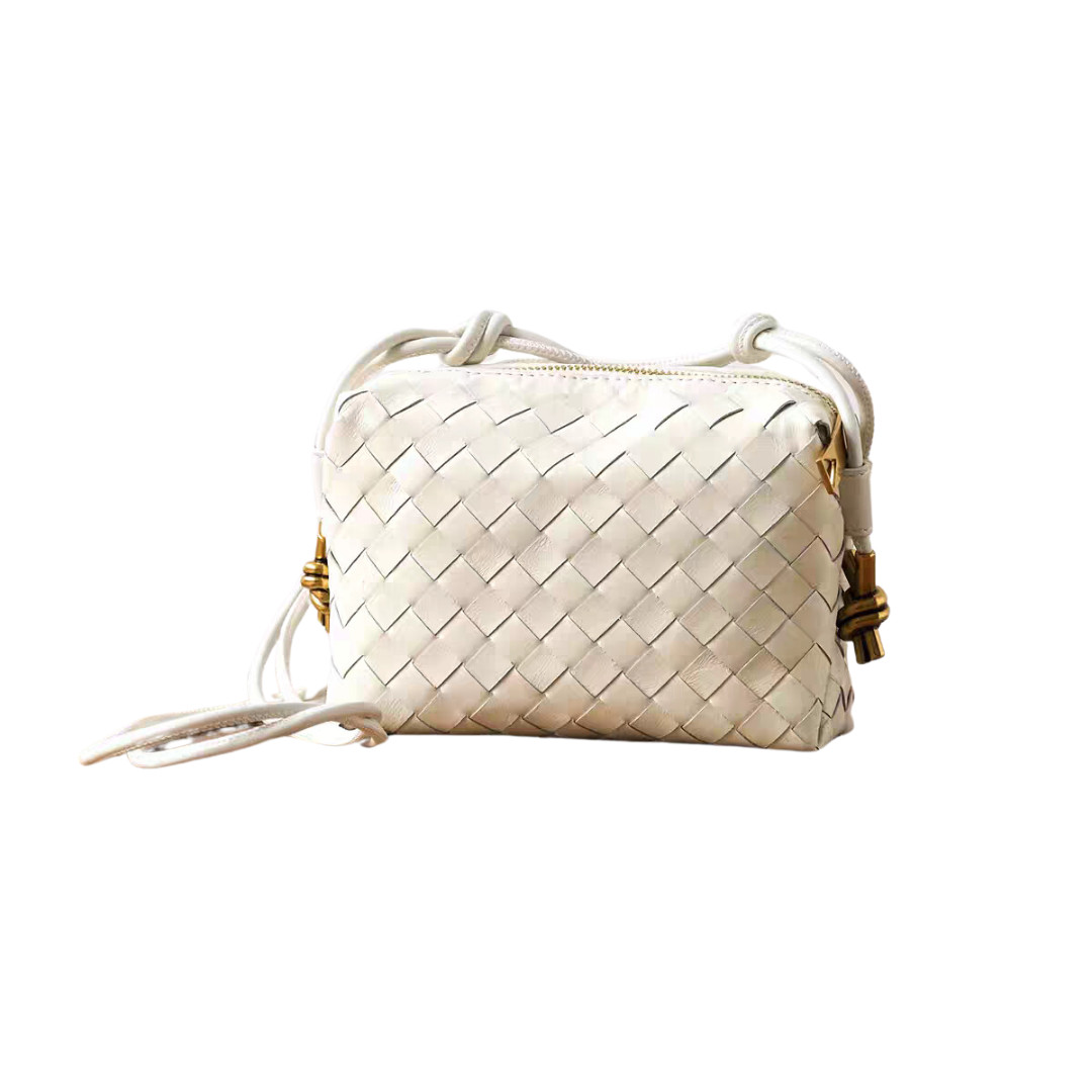 Pleated Leather Bag