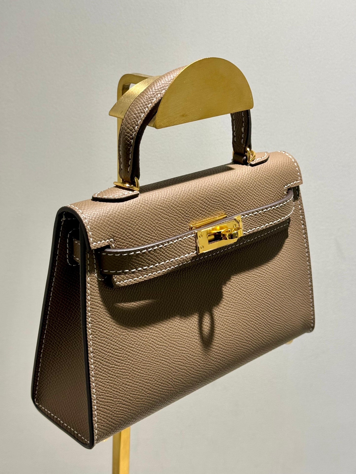 Mini Kelly Inspired Bag - 19cm
