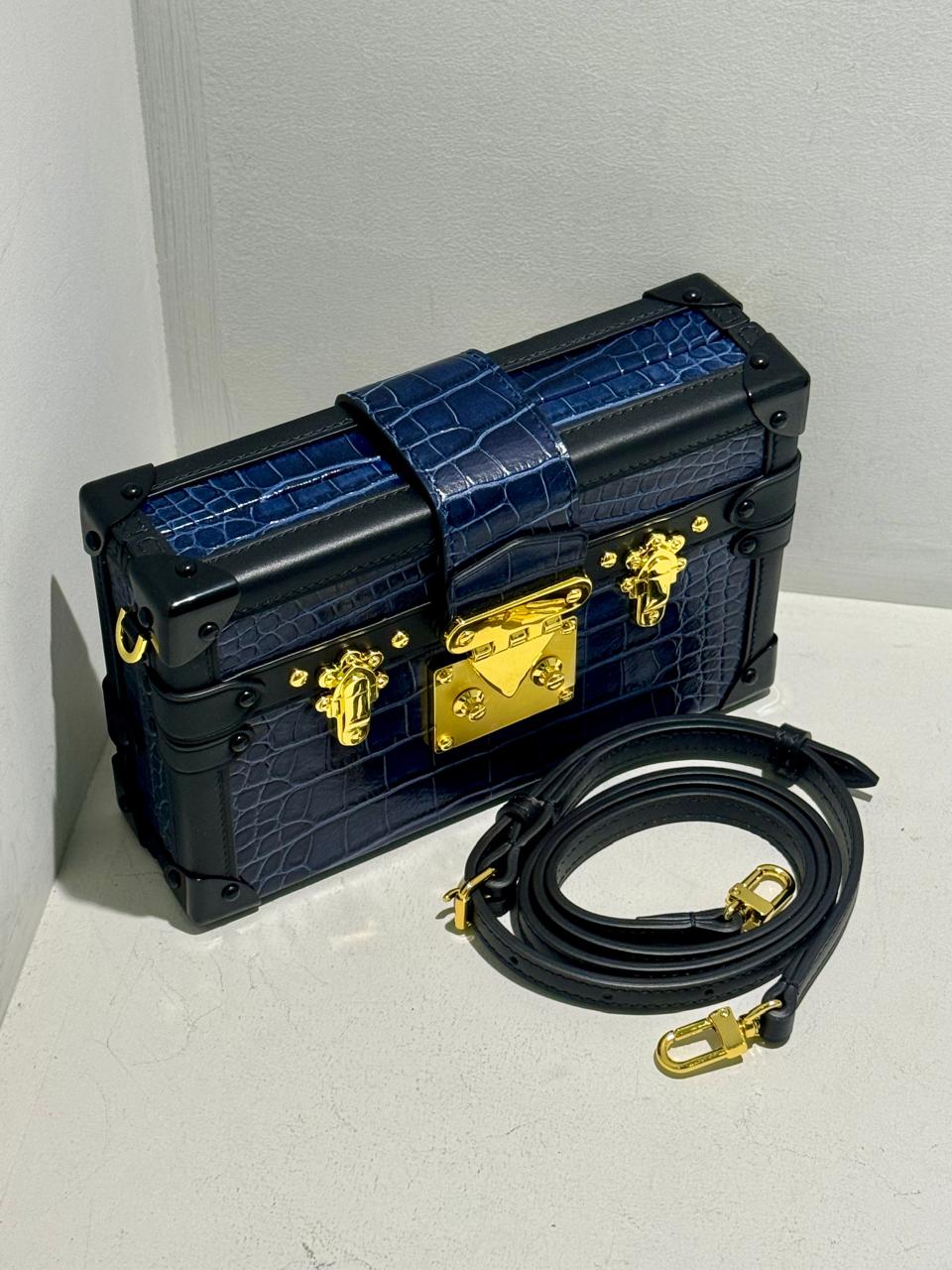 Handmade Leather Clutch Box