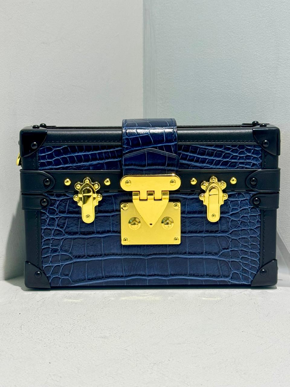 Handmade Leather Clutch Box