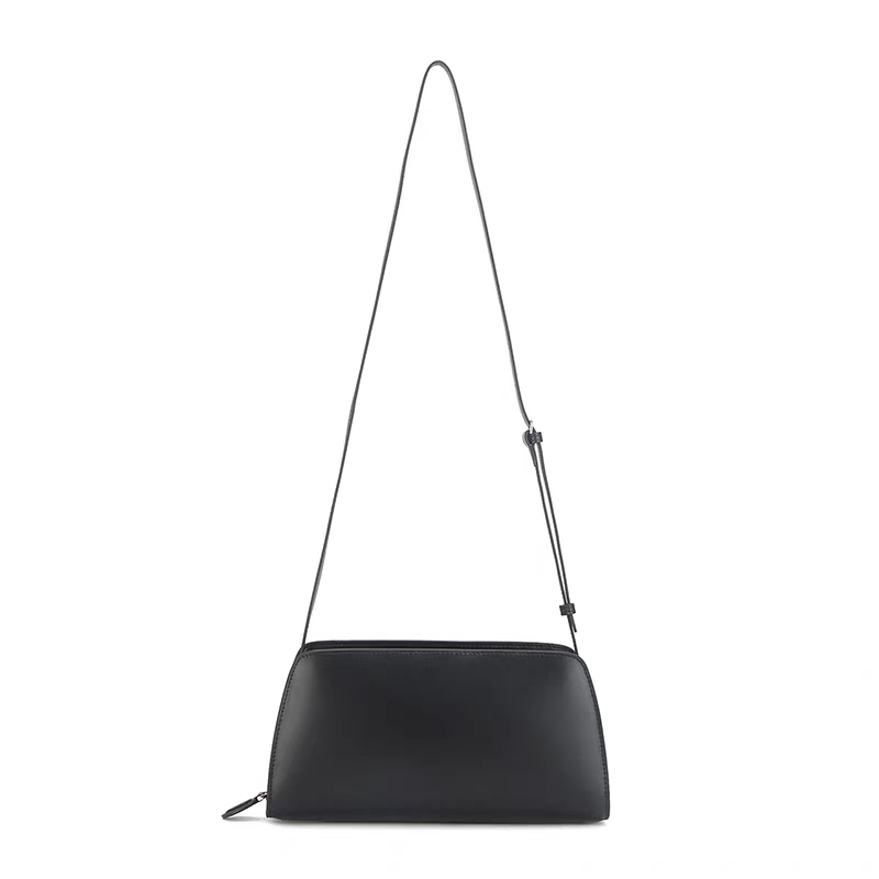 The Row Inspired Dalia Baguette leather bag