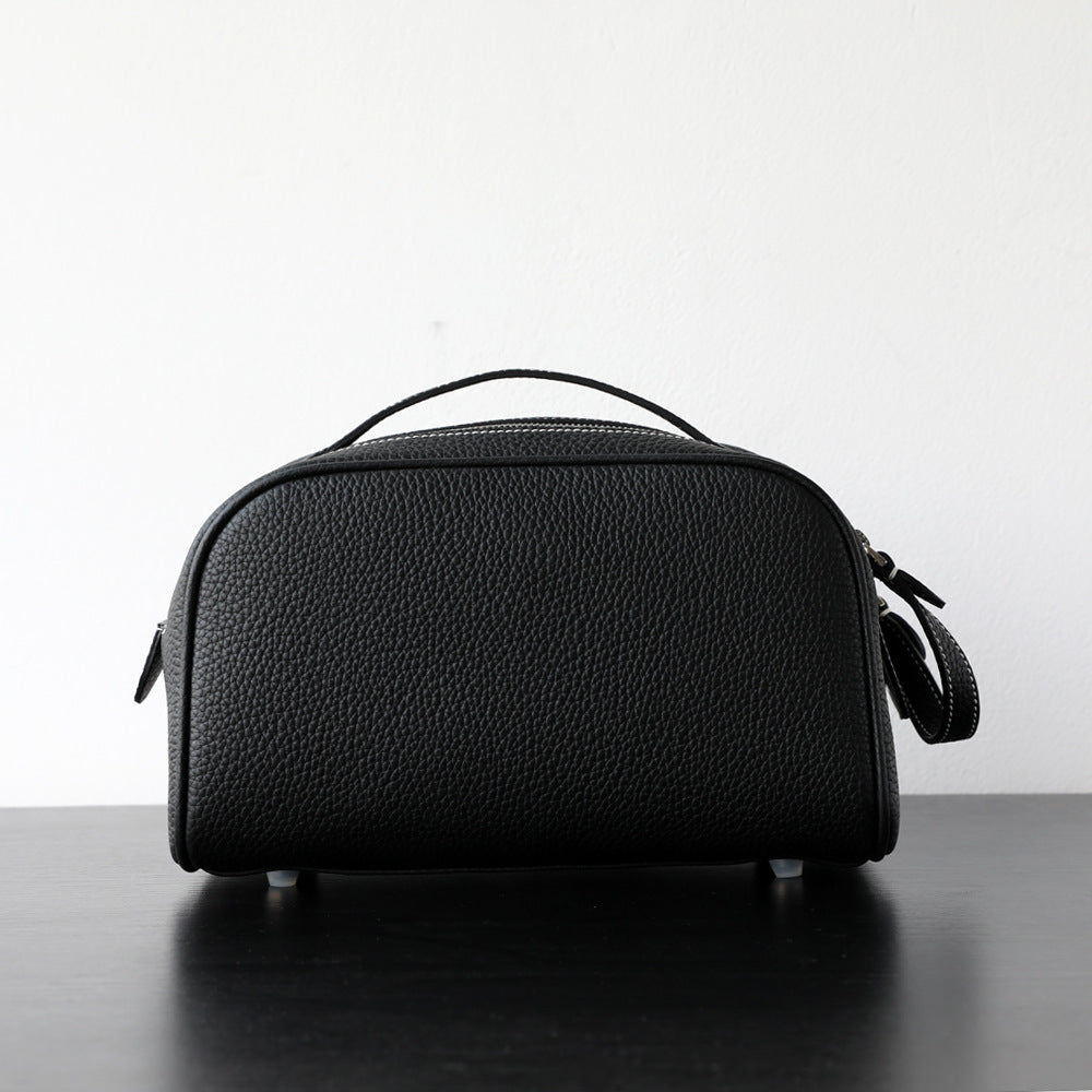 Togo Leather Vanity Bag