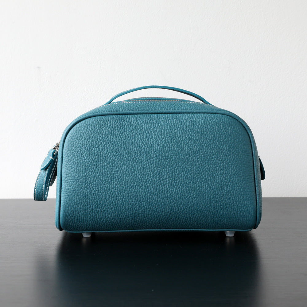 Togo Leather Vanity Bag