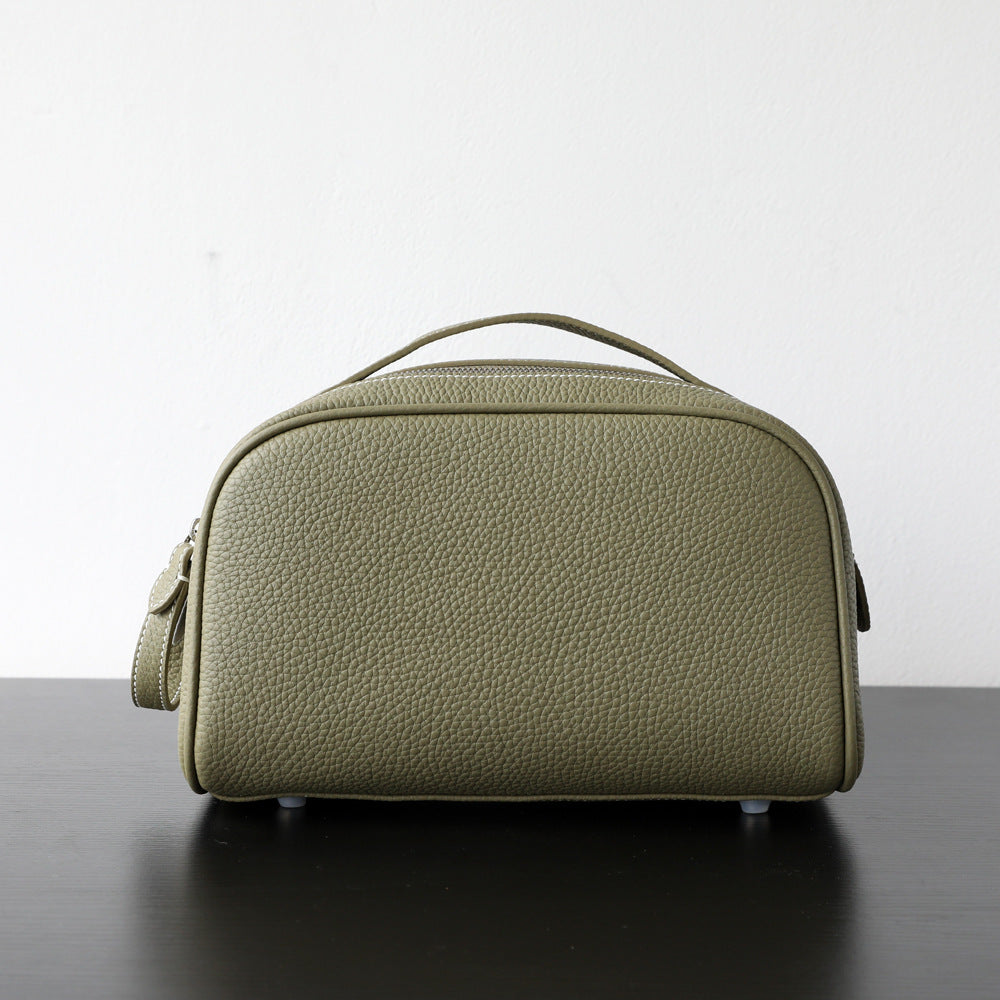 Togo Leather Vanity Bag