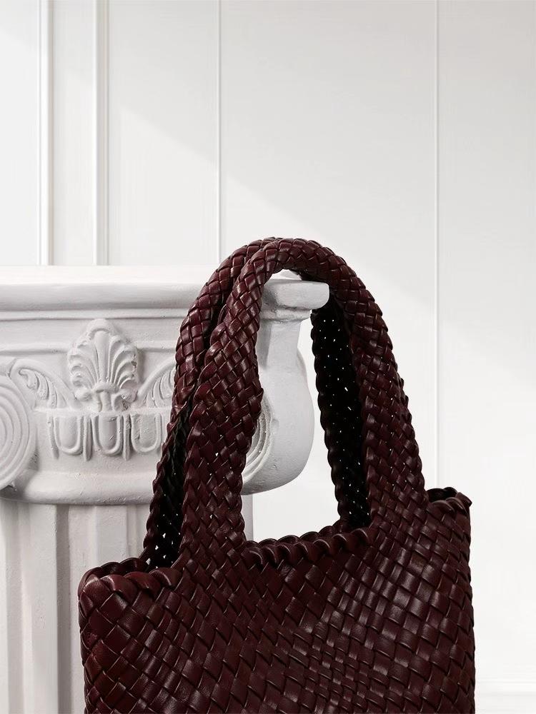 Italian Lambskin Pleated Bag