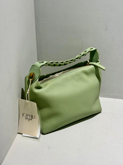 Summer Green Togo Leather Bag