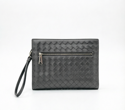 Versatile Pleated Leather Bag