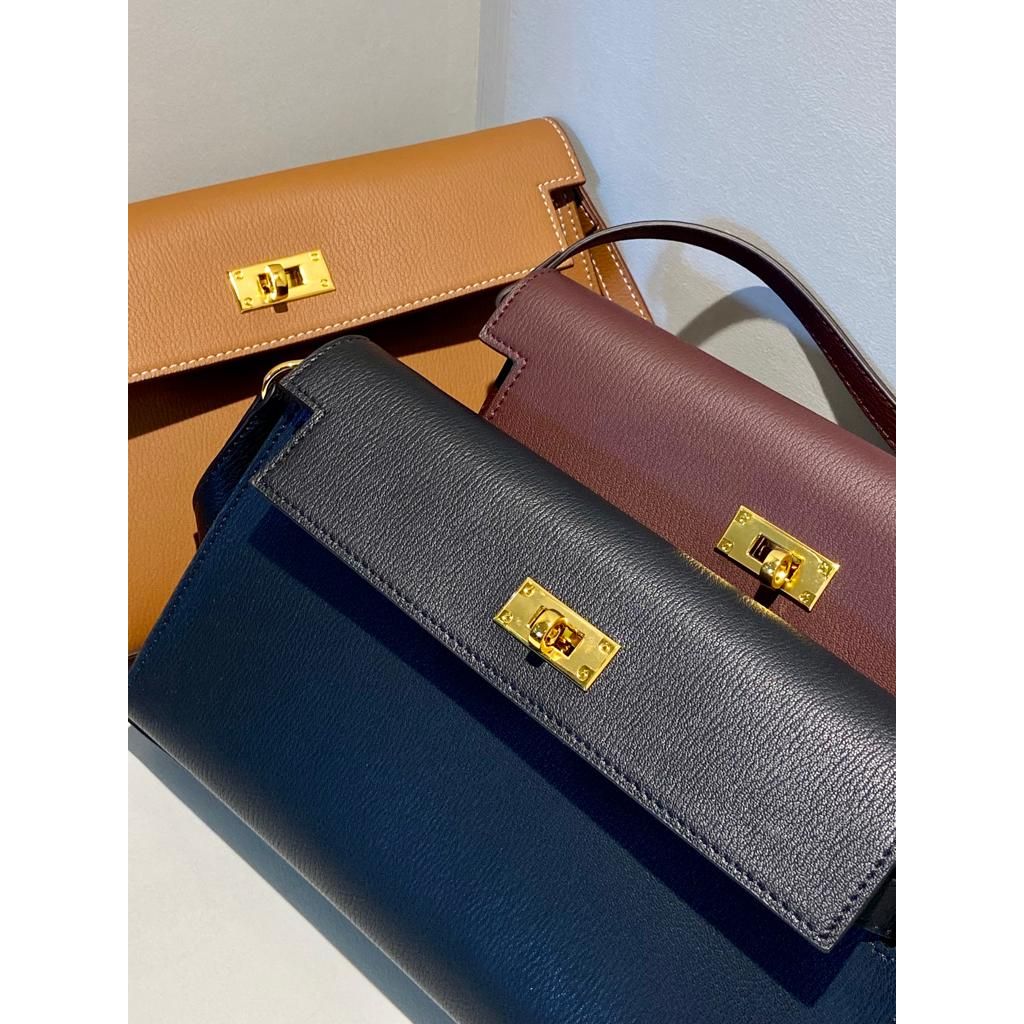 Kelly Inspired Leather Bag