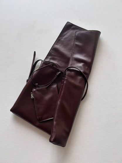 Lambskin Envelop Leather Bag