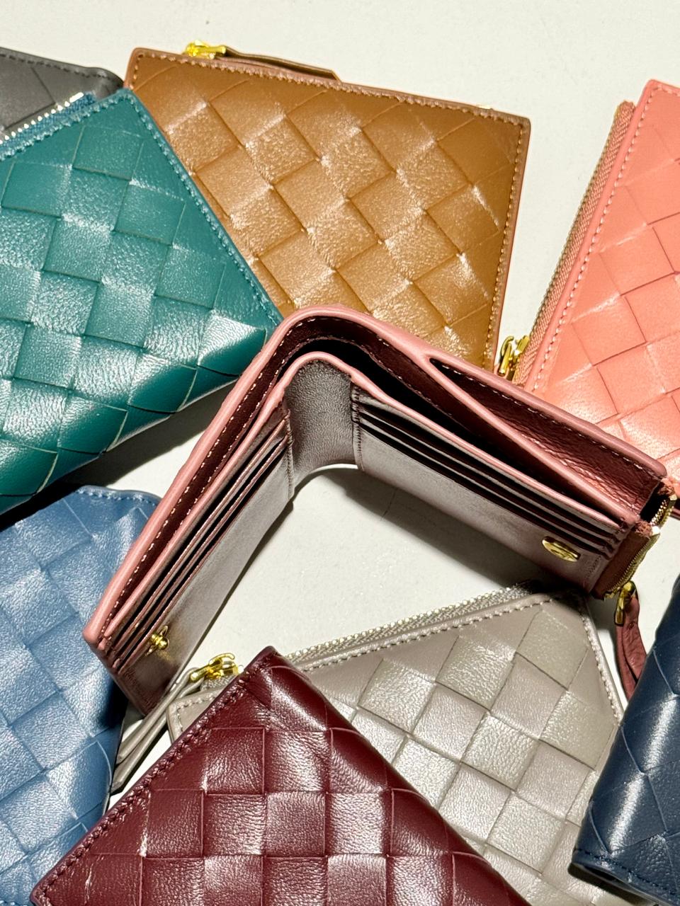 Pleated Small Wallet