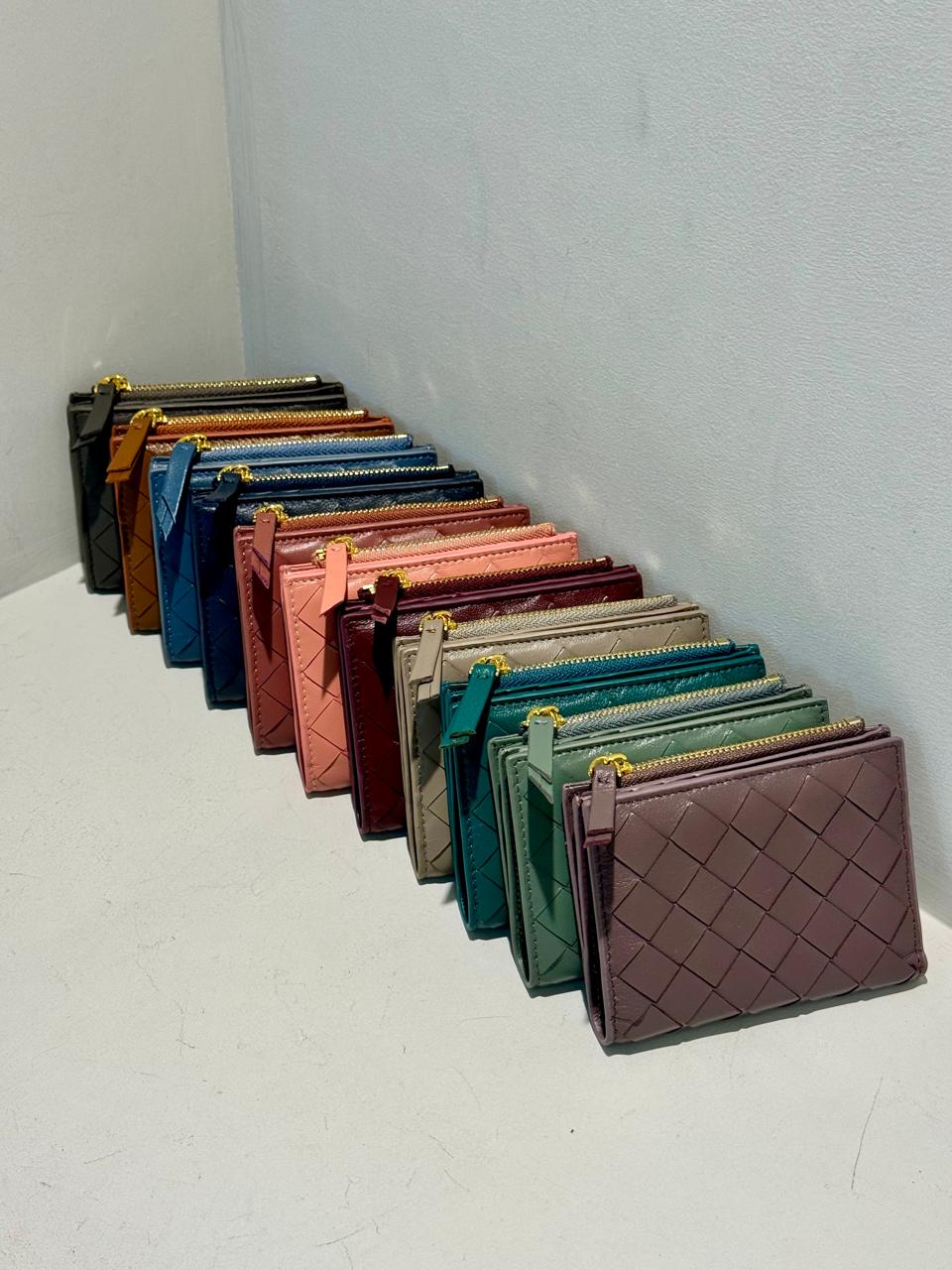Pleated Small Wallet