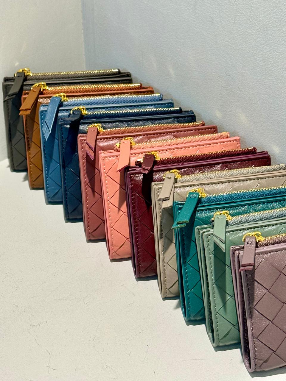 Pleated Small Wallet