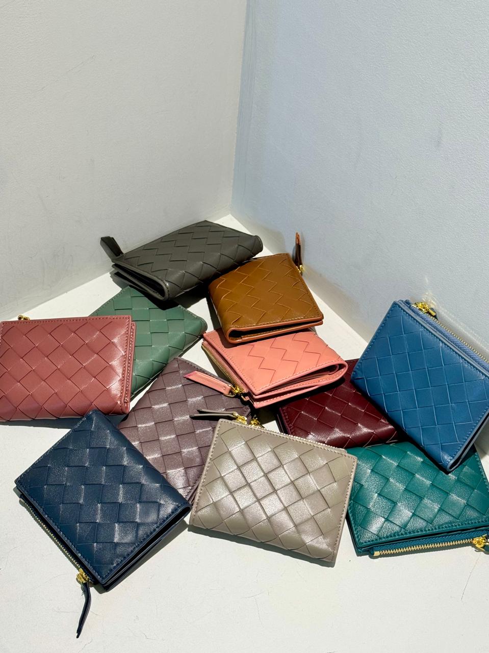 Pleated Small Wallet