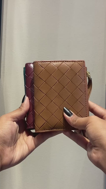Pleated Small Wallet