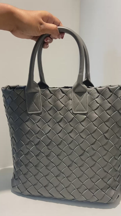 Handmade Pleated Tote