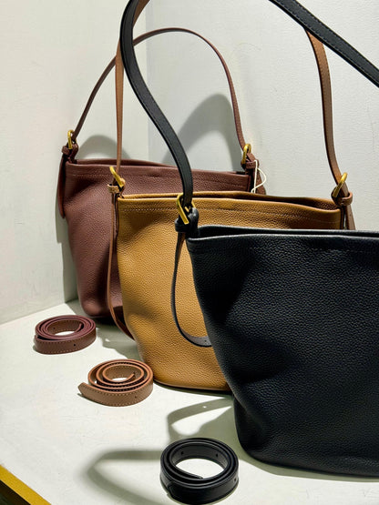 Togo leather bucket bag