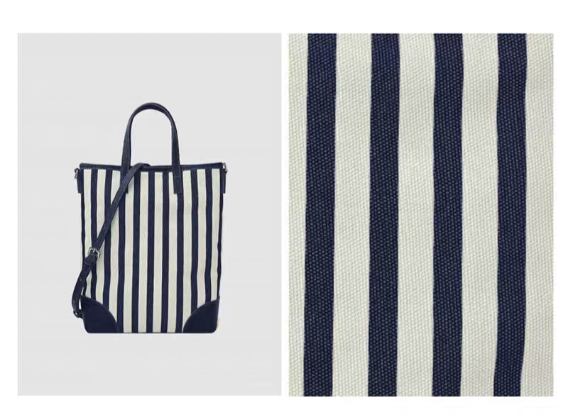 Canvas x Leather Bag