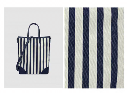 Canvas x Leather Bag