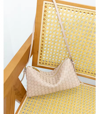 Versatile Lambskin Leather Bag