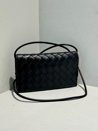 Pleated Lambskin Leather Bag