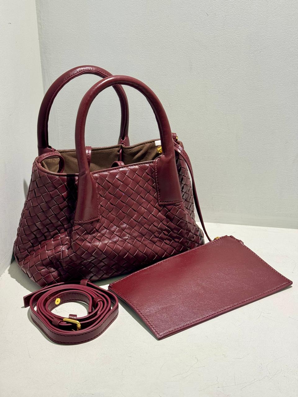 Handmade Pleated Handbag