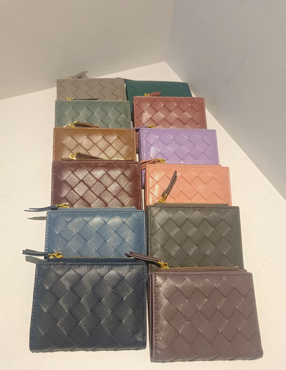 Pleated Small Wallet