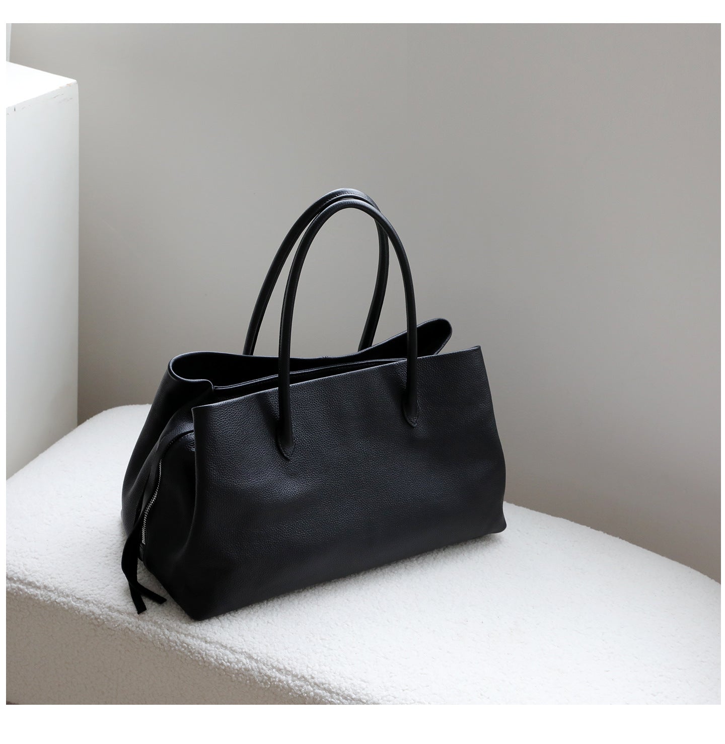 Togo Leather Tote