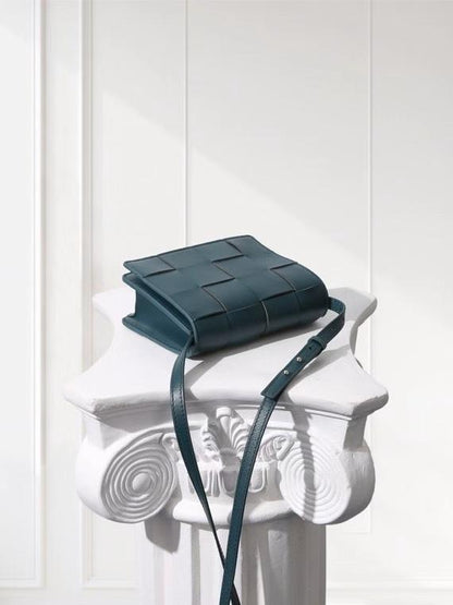 Teal Blue Mini Cassette Inspired Bag