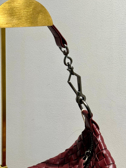 Handmade Pleated Leather Shoulder / Crossbody Bag (NEW COLOR)