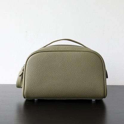 Togo Leather Vanity Bag