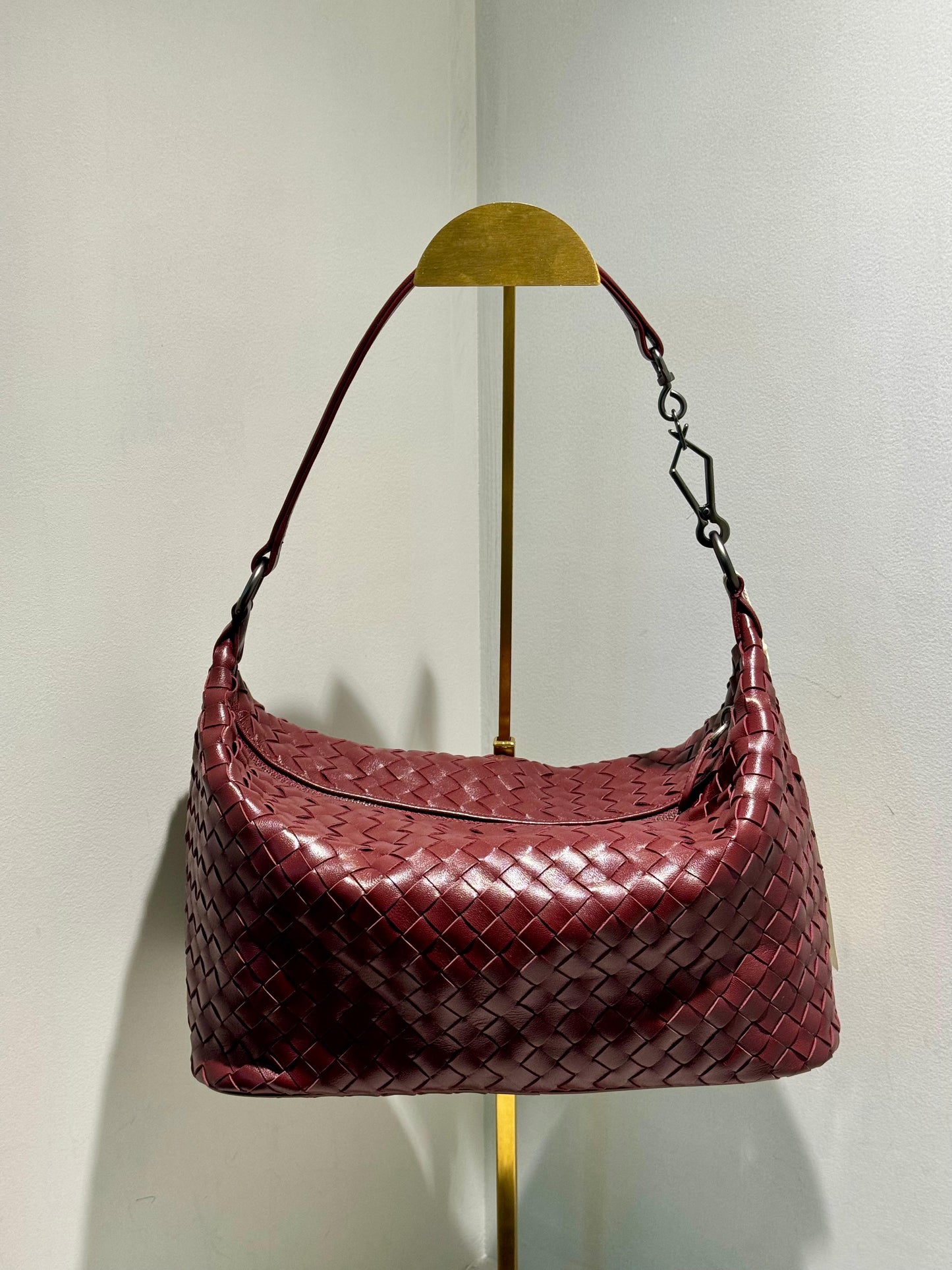 Handmade Pleated Leather Shoulder / Crossbody Bag (NEW COLOR)