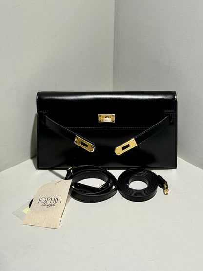 Smooth Calfskin Kelly Inspired Bag