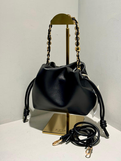 Flamenco inspired pouch bag