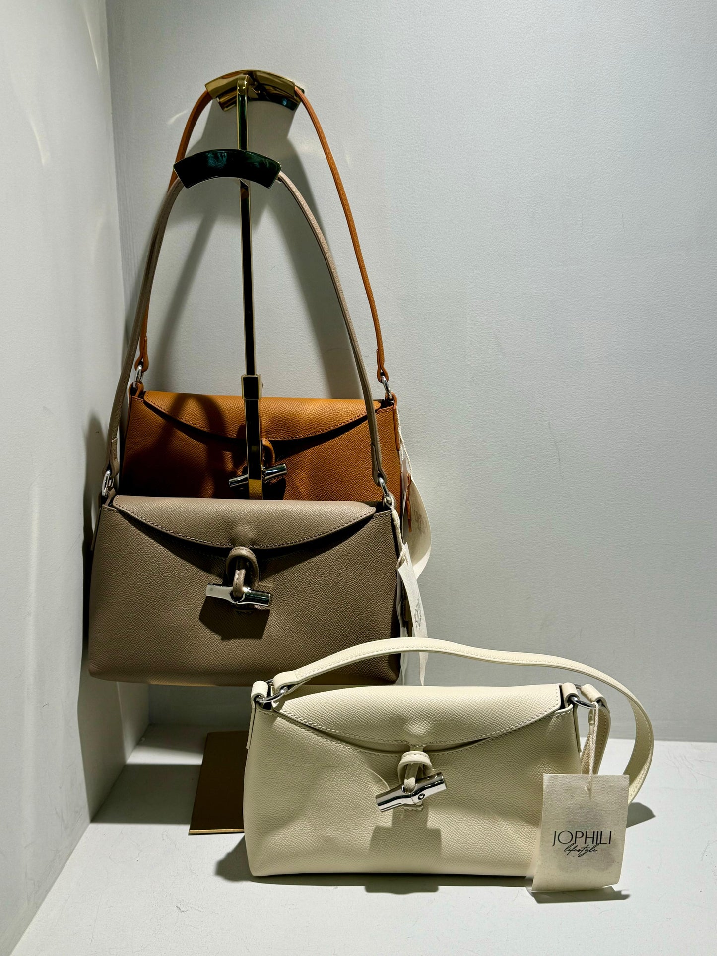 Embossed Leather Bag