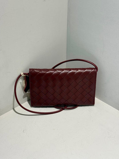 Pleated Lambskin Leather Bag