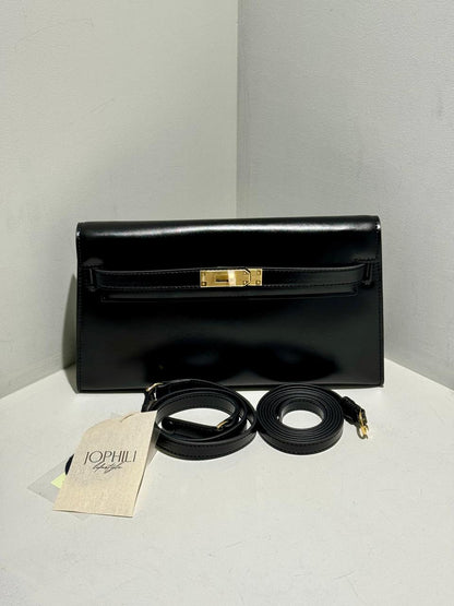 Smooth Calfskin Kelly Inspired Bag