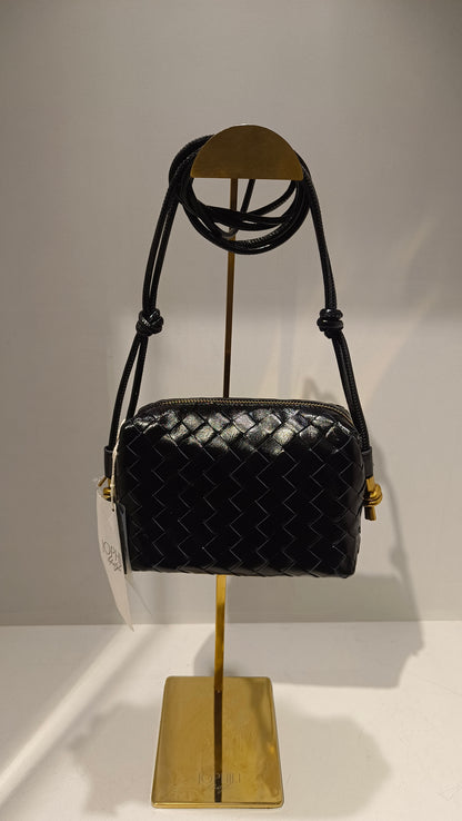Pleated Leather Bag