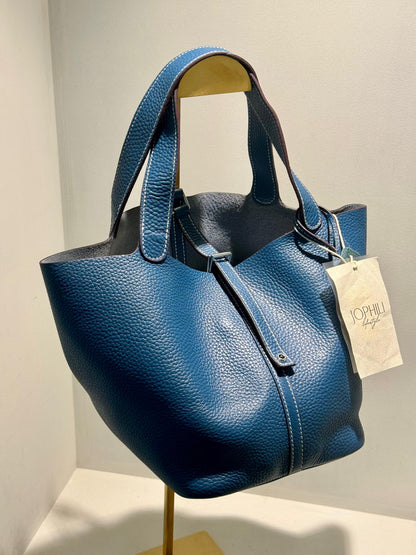 Blue Bucket Bag