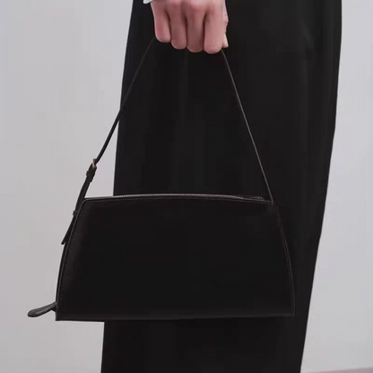 The Row Inspired Dalia Baguette leather bag