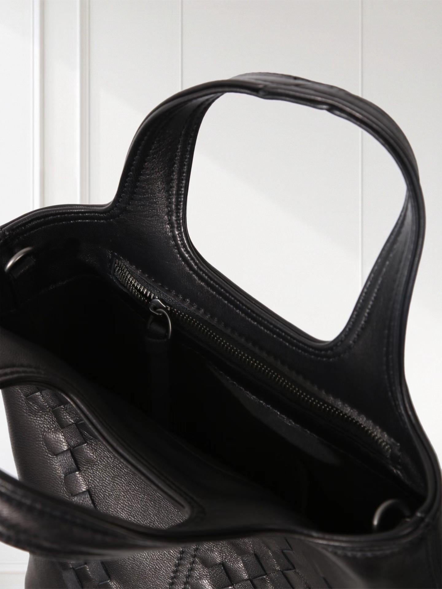 Nappa Leather Bucket Bag