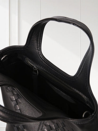 Nappa Leather Bucket Bag