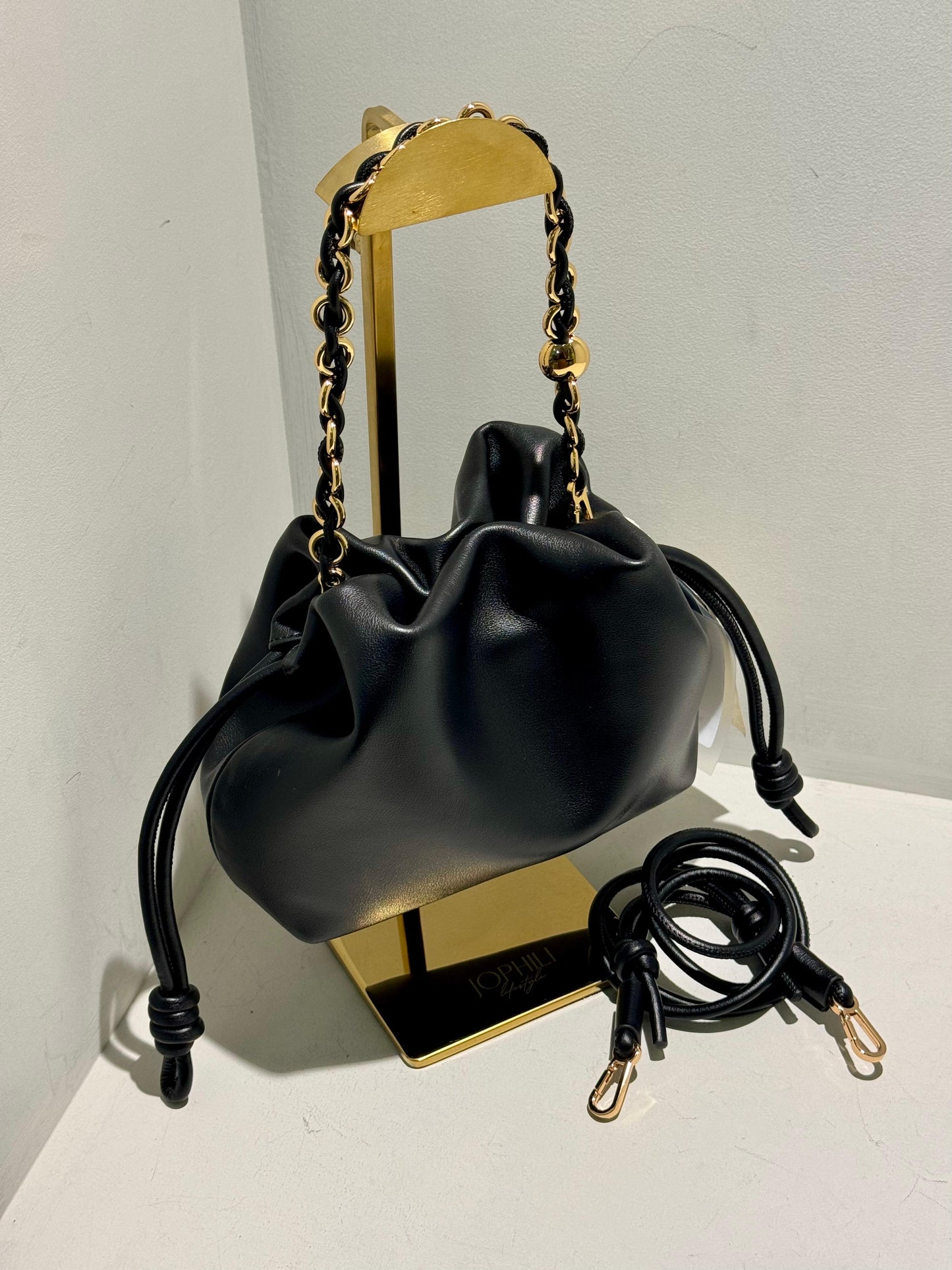 Flamenco inspired pouch bag