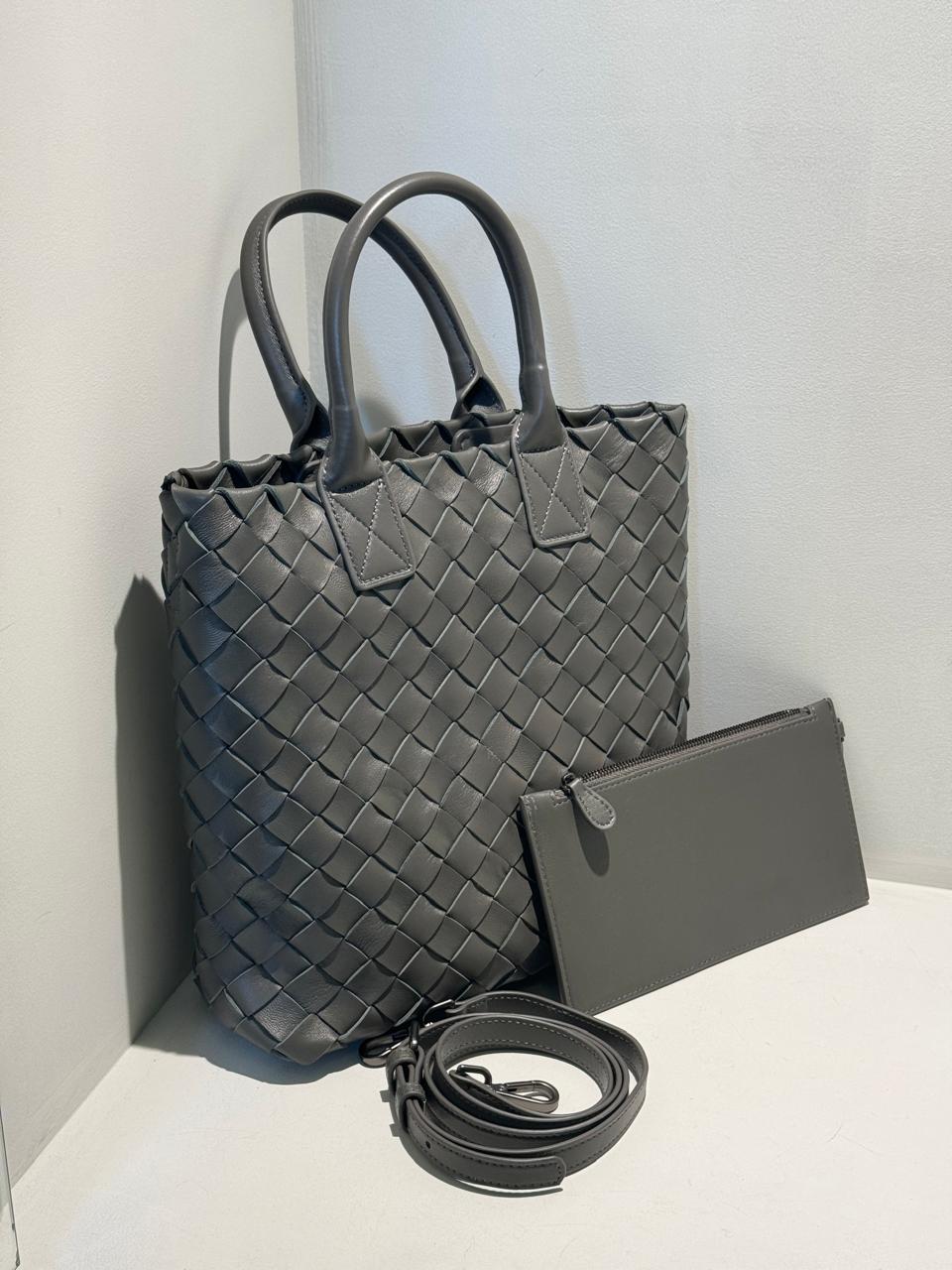 Handmade Pleated Tote