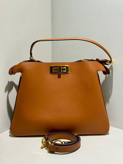 Peekaboo Inspired Leather Bag