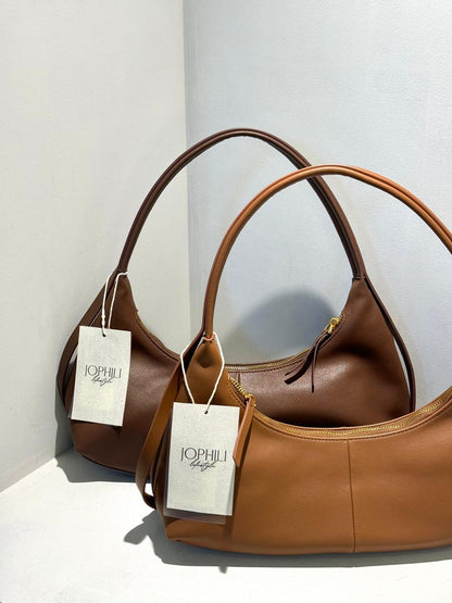 Soft Leather Shoulder Bag