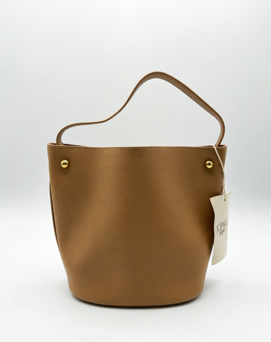 Leather Bucket Bag