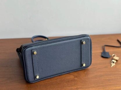 Birkin Inspired Leather Bag