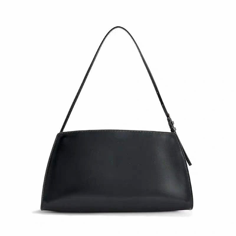 The Row Inspired Dalia Baguette leather bag