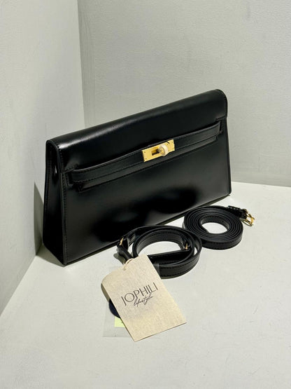 Smooth Calfskin Kelly Inspired Bag