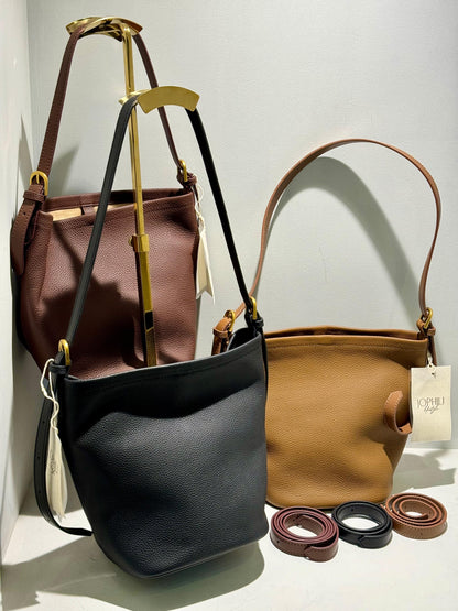 Togo leather bucket bag